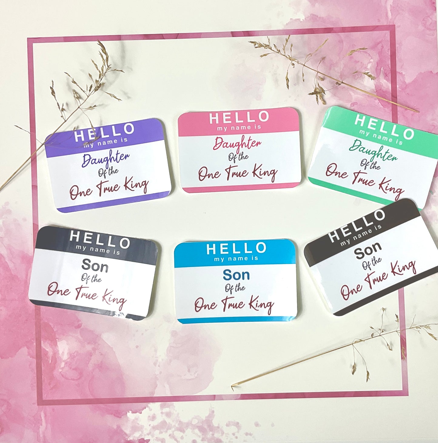 Hello, My Name is...Sticker