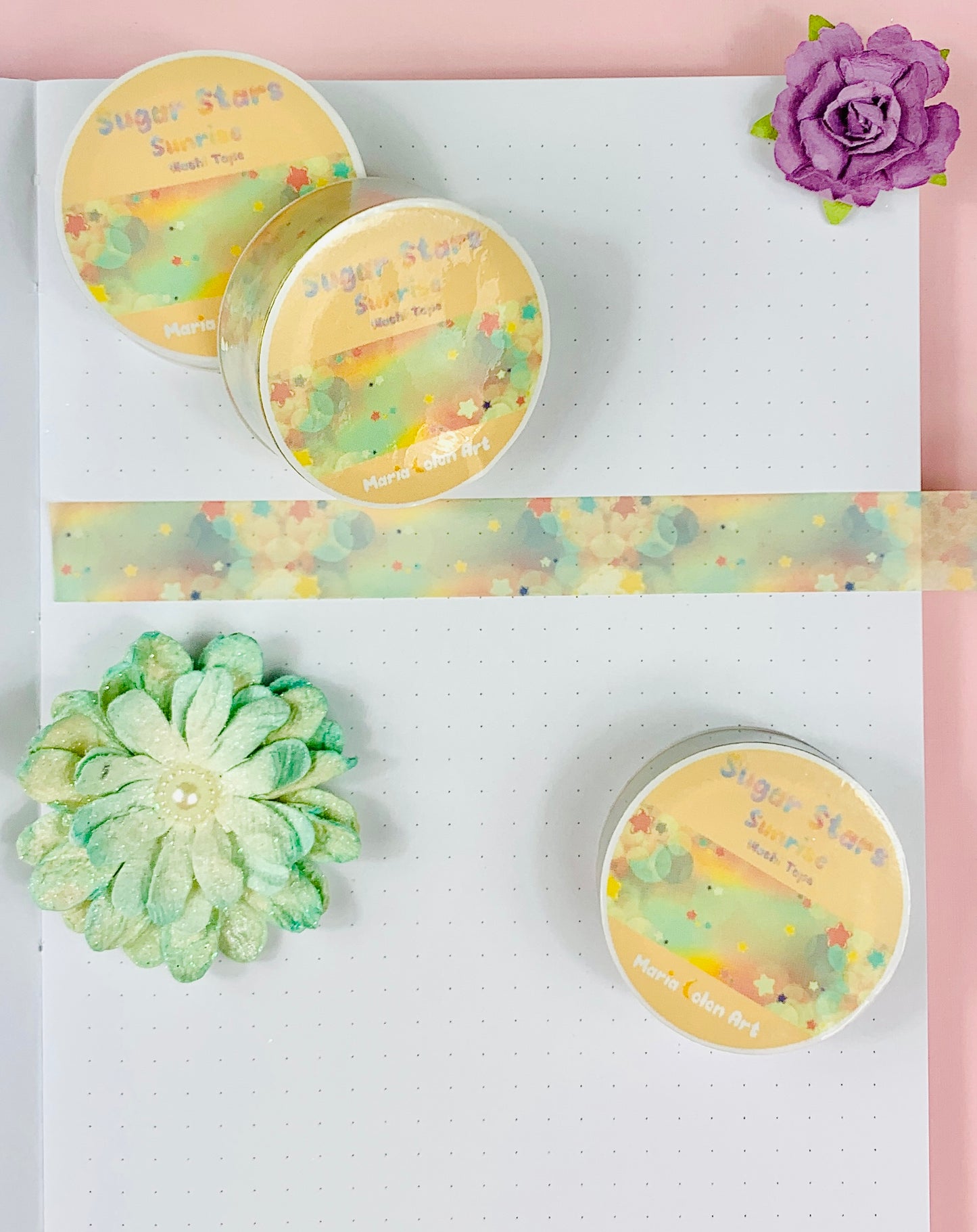 Sugar Stars Sunrise Washi Tape