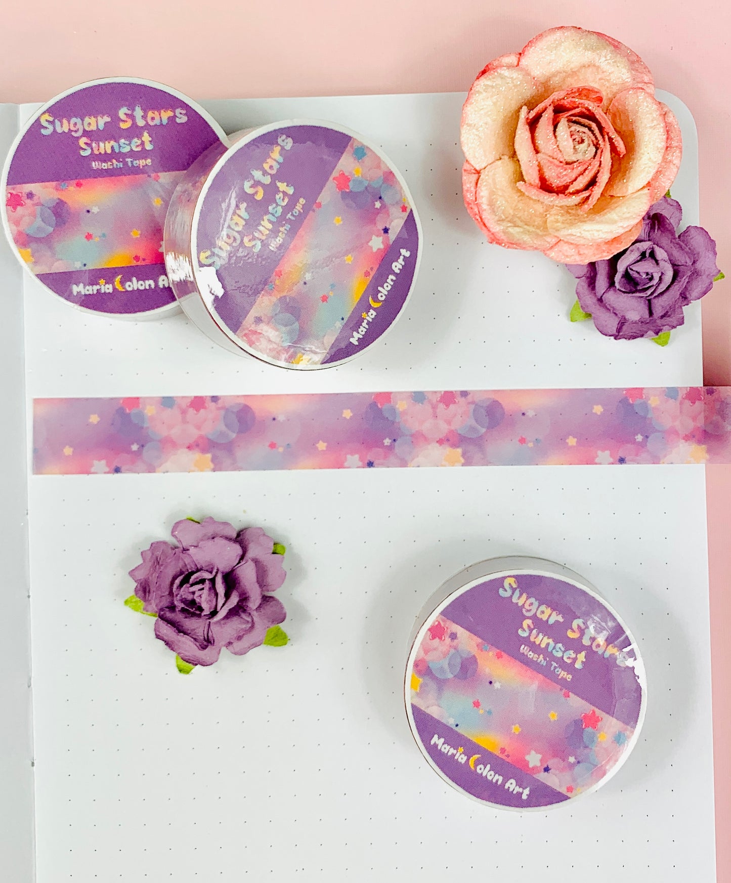 Sugar Stars Sunset Washi Tape