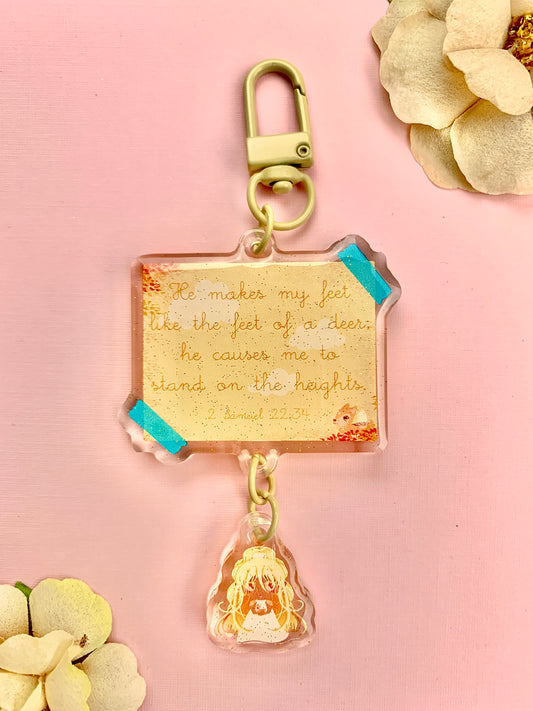 Chibi Word of God Honey Keychain