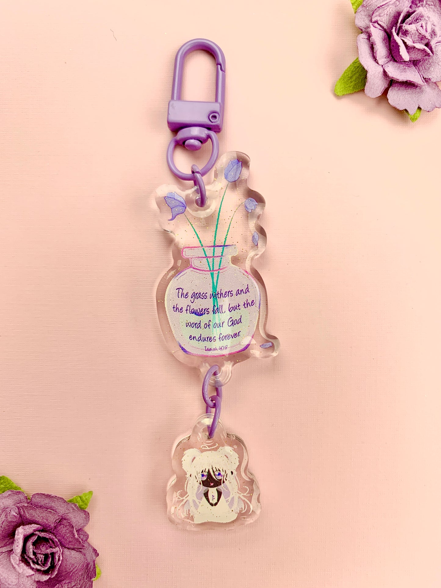 Word of God Vase Connected Keychain