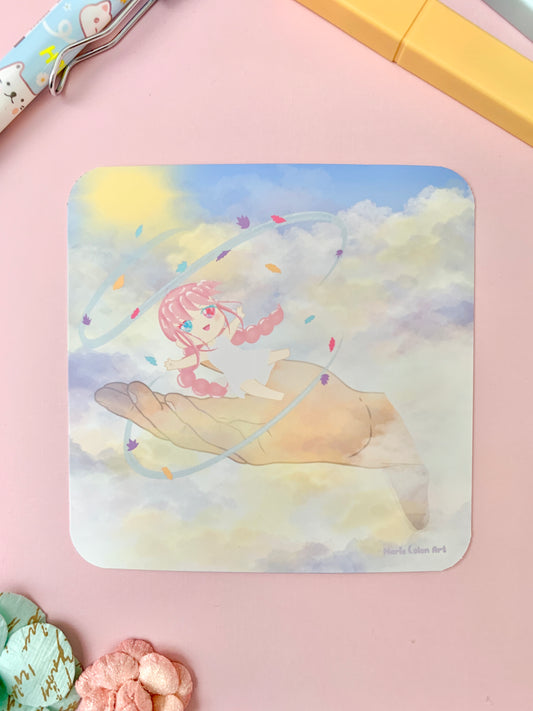 Morning Light Cotton Candy Print