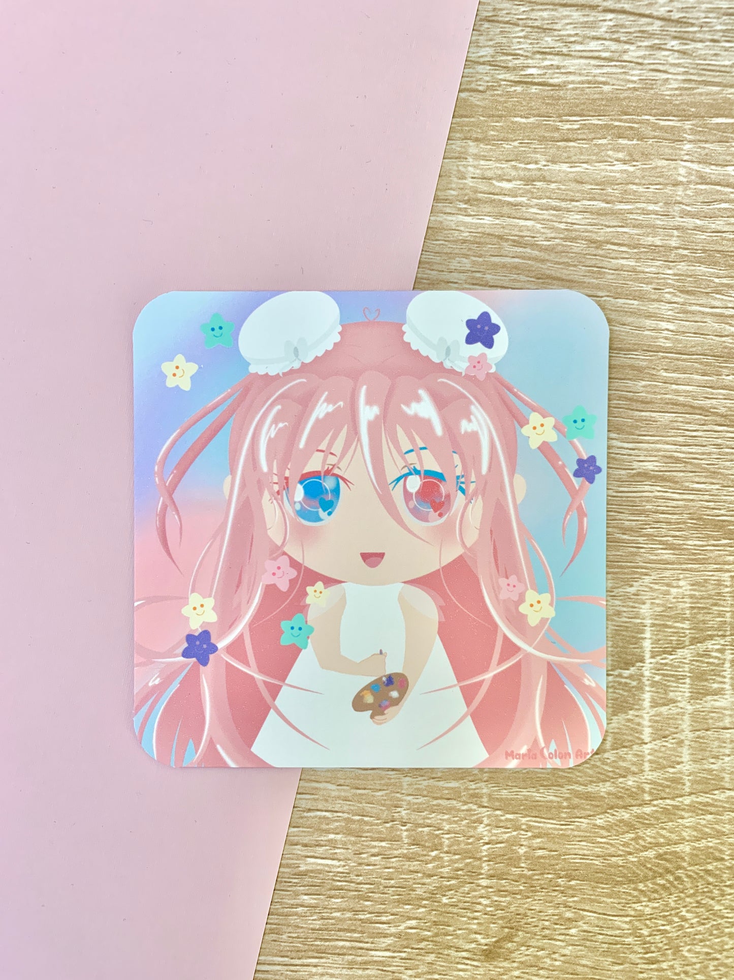 Sugar Star Cotton Candy Print