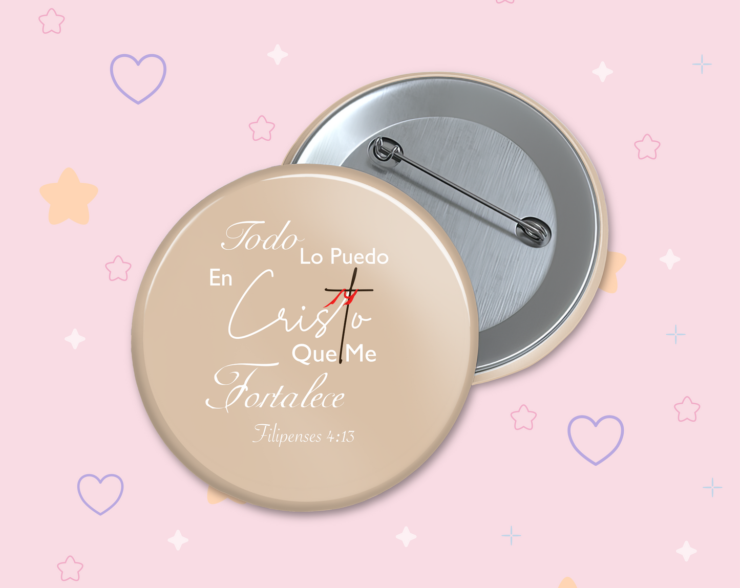 A Reminder of HIS Love Filipenses Button Badge