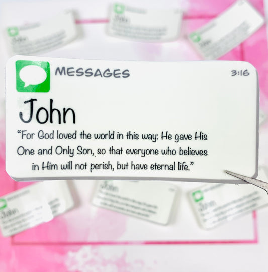 John Text Message