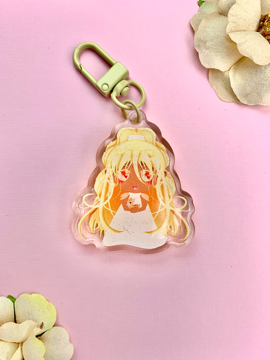 Honey Acrylic Keychain