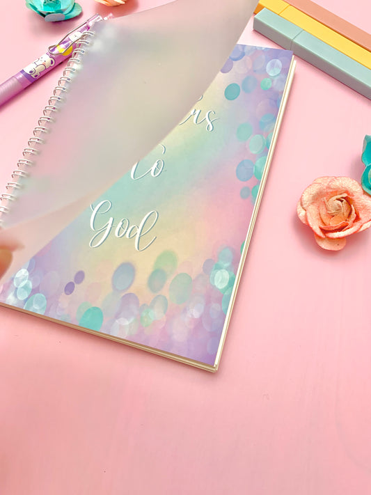 Letters to God Dotted Notebook