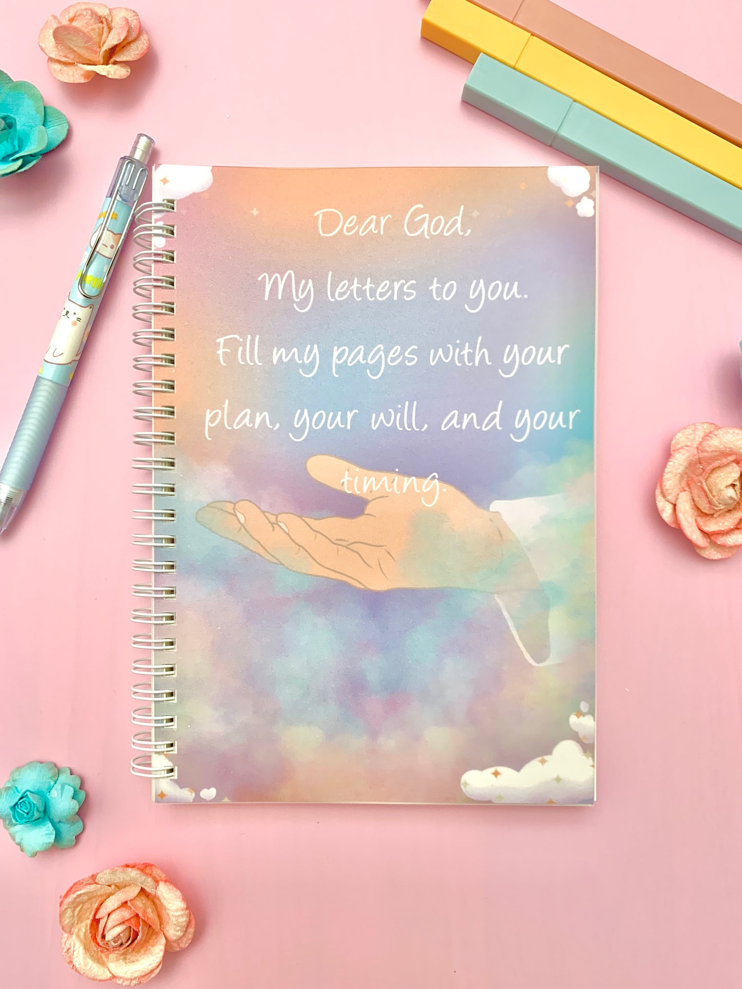 Dream Builder Dear God Dotted Notebook