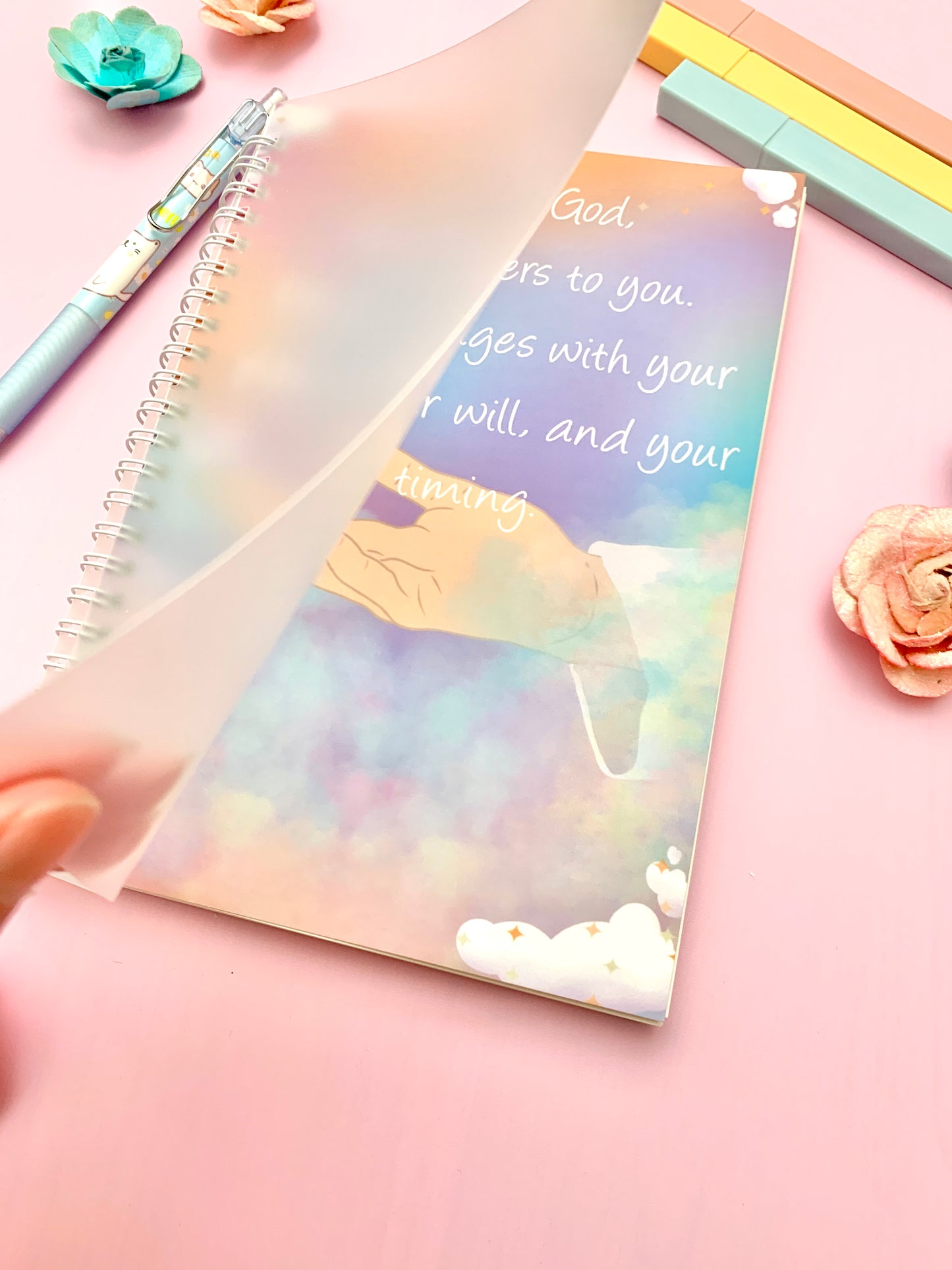 Dream Builder Dear God Dotted Notebook