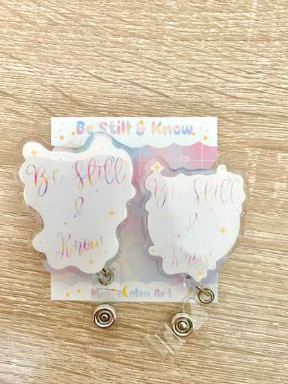 Be Still & Know Badge Reel