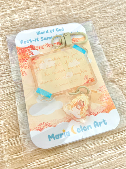 Chibi Word of God Honey Keychain