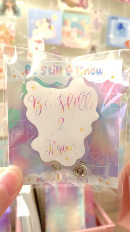 Be Still & Know Badge Reel