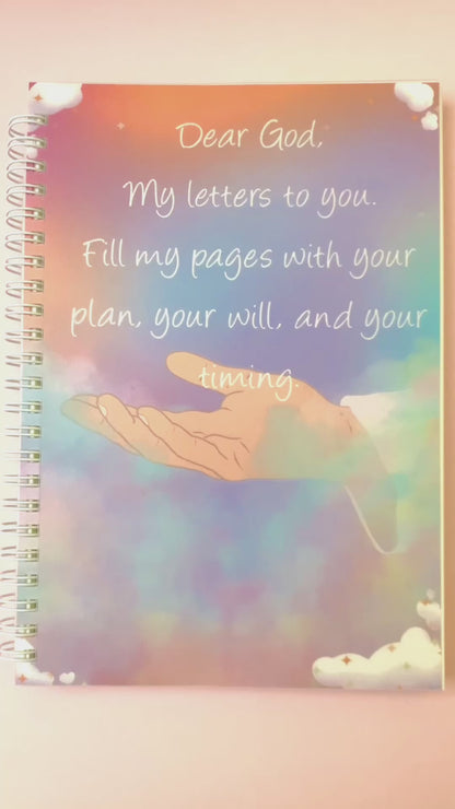 Dream Builder Dear God Dotted Notebook