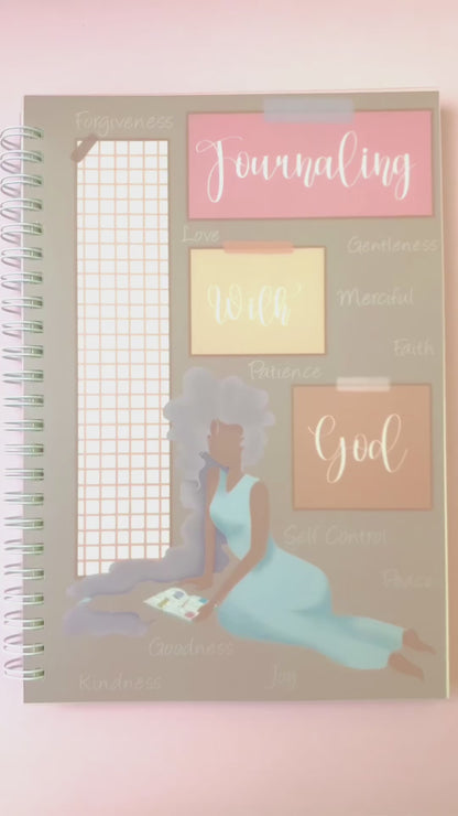 Journaling with God Dotted Notebook